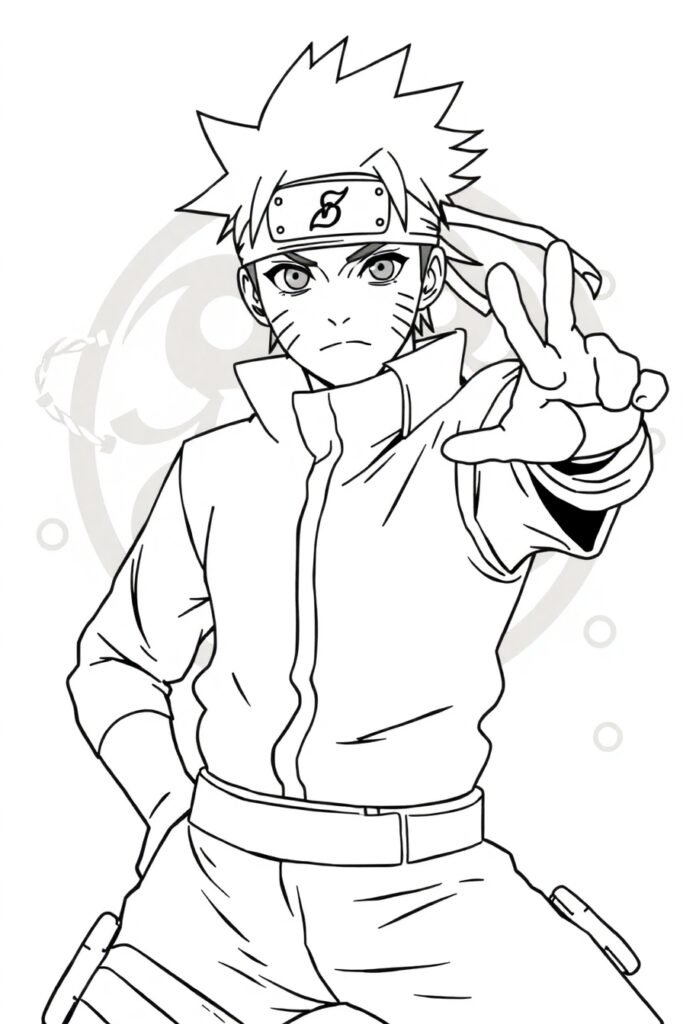 Naruto Coloring Pages
